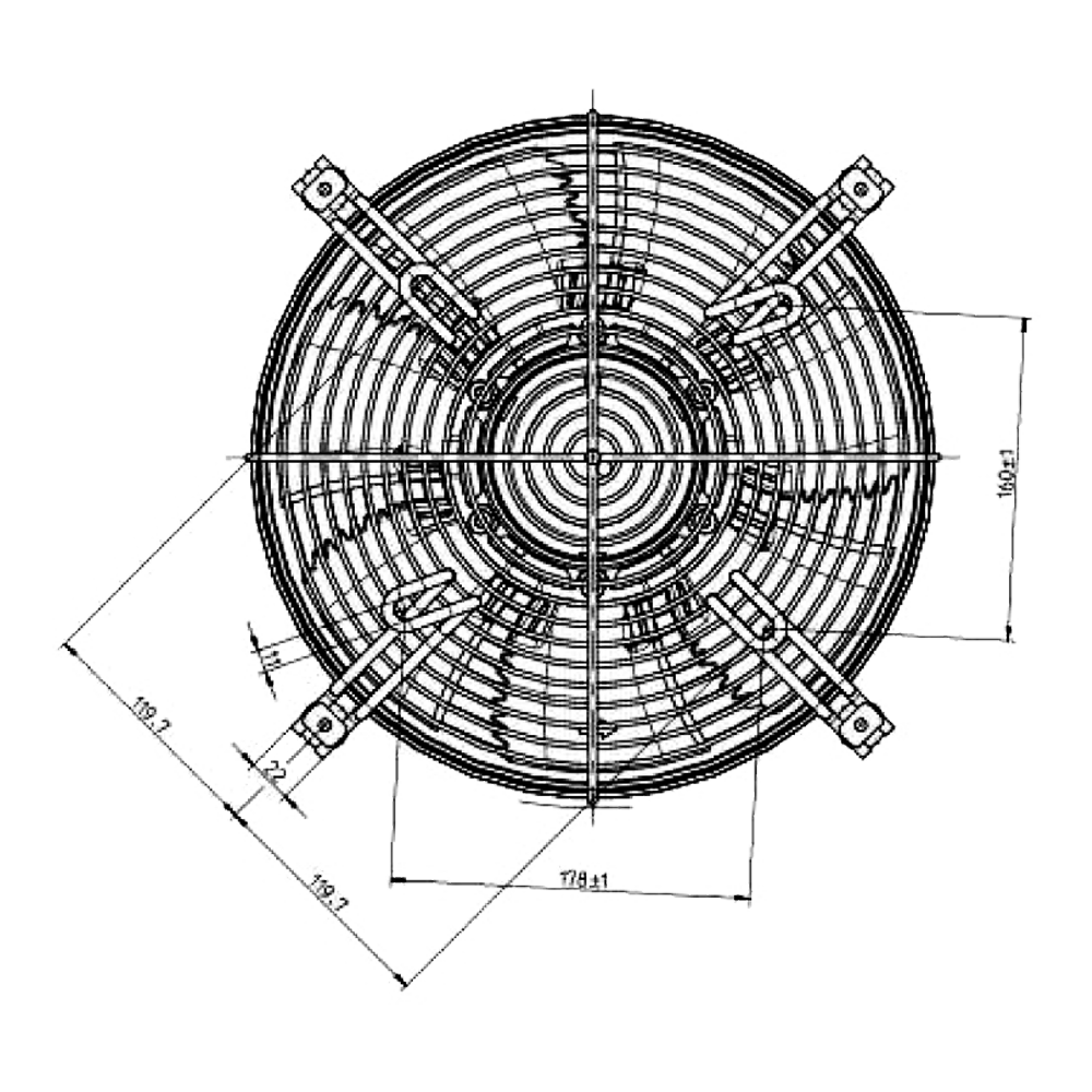 Fan FN031-4DZ.0C.A7P2 - Elektronika S.A.